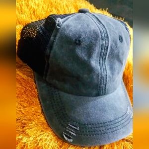 Distressed Trucker Snapback Hat